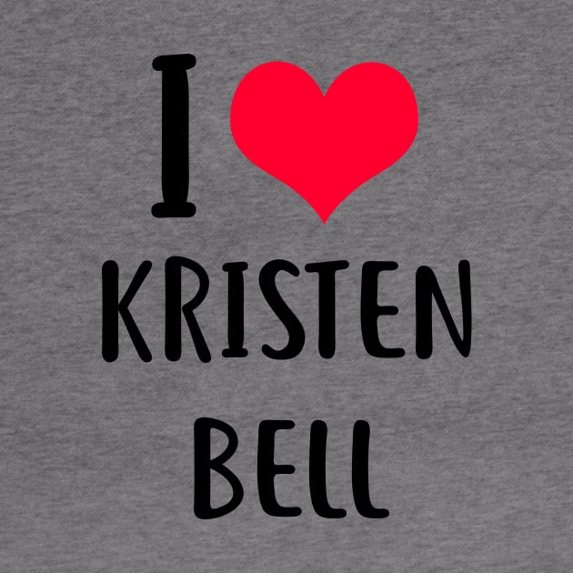 i love kristen bell by planetary